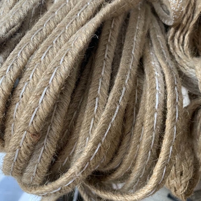 TGKELL Cotton Elastic Webbing Straps , W110mm Hemp Fiber Rope