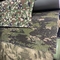 Camouflage Cloth Fabric Canvas Net Knit PU Coating Fabric Green Webbing