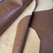 Width 1.43M Artificial Leather Fabric , Woven Plain Colour Change Leather