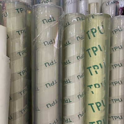 Clear PVC TPU  Packaging Raw Material 48'' Flame Retardant Waterproof