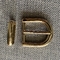 TGKELL 3 In 1 Belt Buckle Fittings Brass Aluminium Auto Turning Clip Pin