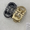 Light Golden Anti Brass Metal Clip Belt Buckle 25mm 35mm 40mm Width