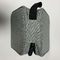 Nylon Lining Artificial Leather Fabric , 13x13x5cm Bathroom Bag For Travel